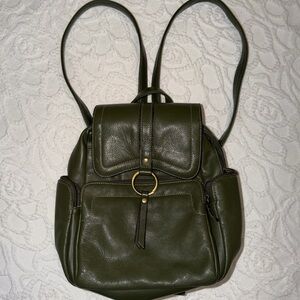 Green Wilsons Leather Backpack